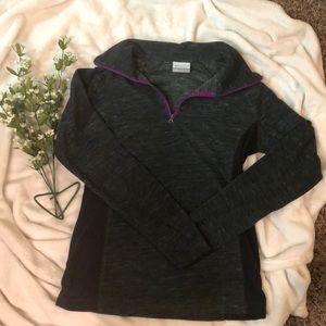 Fleece women’s Columbia quarter zip
